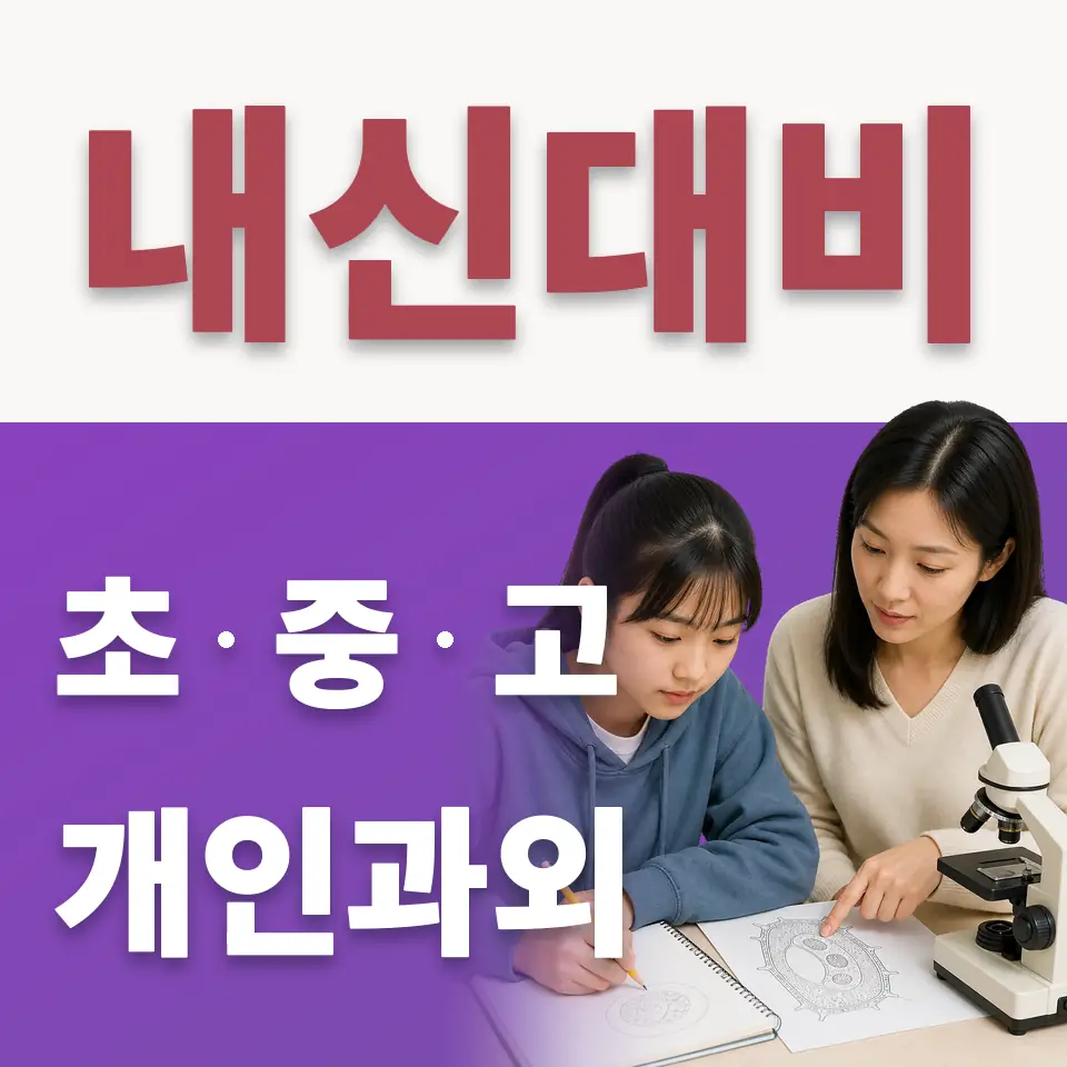 철산동 초등 수학과외 학습 안내