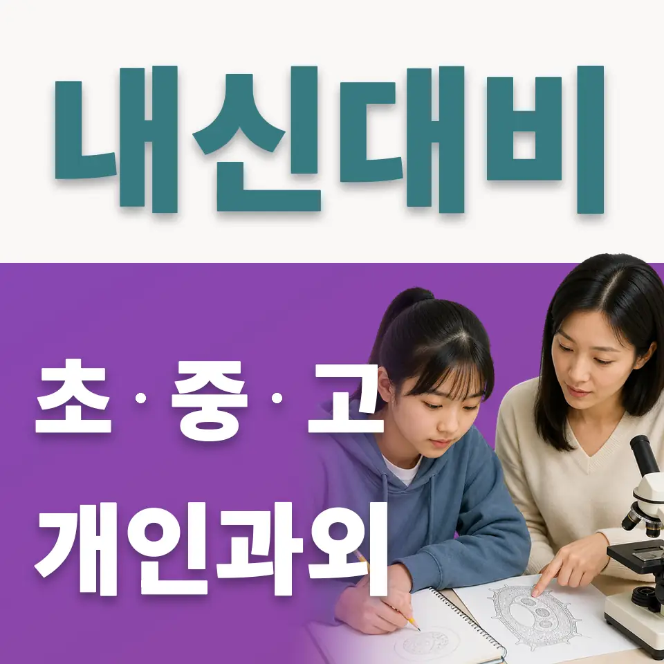 부곡동 초등 사회과외 학습 안내