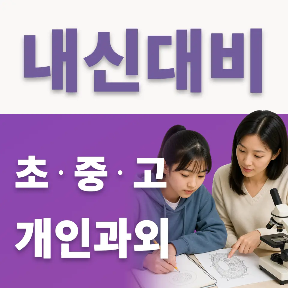 탄현면 초등 국어과외 학습 안내