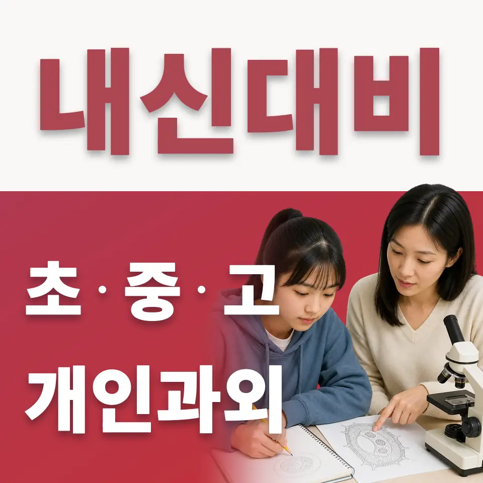 일산은행초 수학과외 학습 안내
