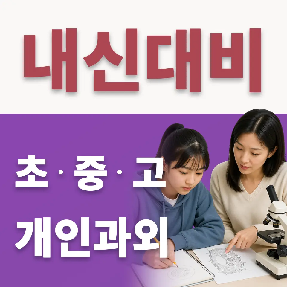 원정초 수학과외 학습 안내