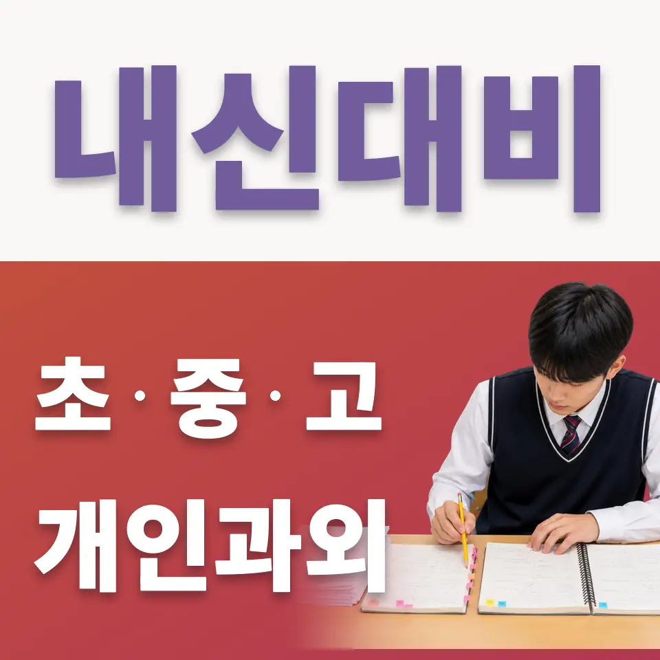 푸른솔초 국어과외 학습 안내