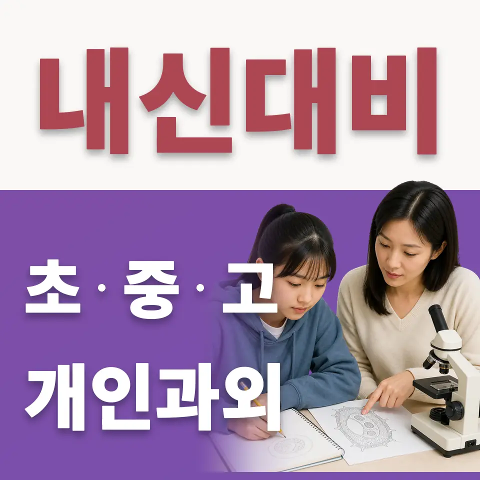 시흥능곡초 수학과외 학습 안내