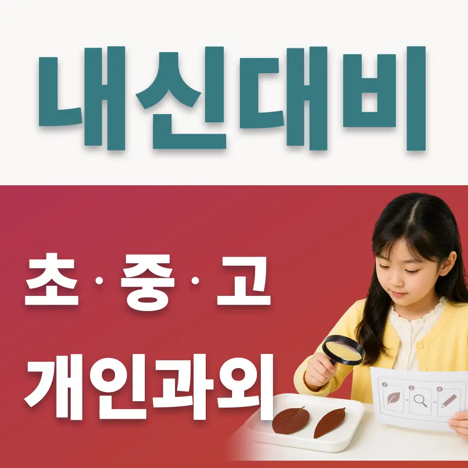 강서구 사회과외 학습 안내