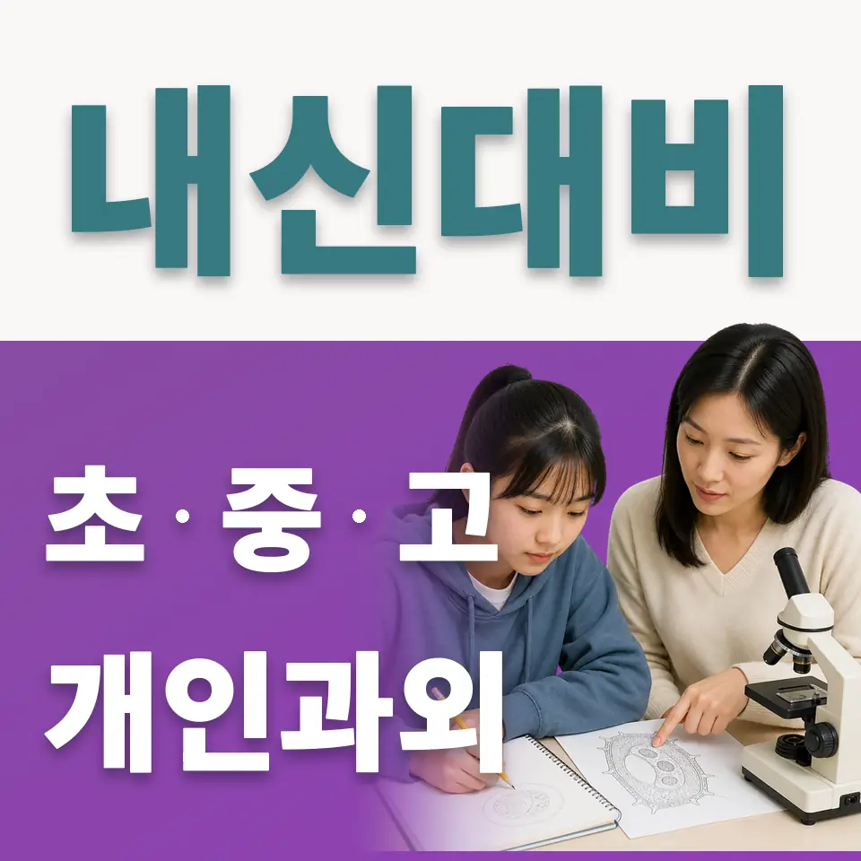 능동 사회과외 학습 안내