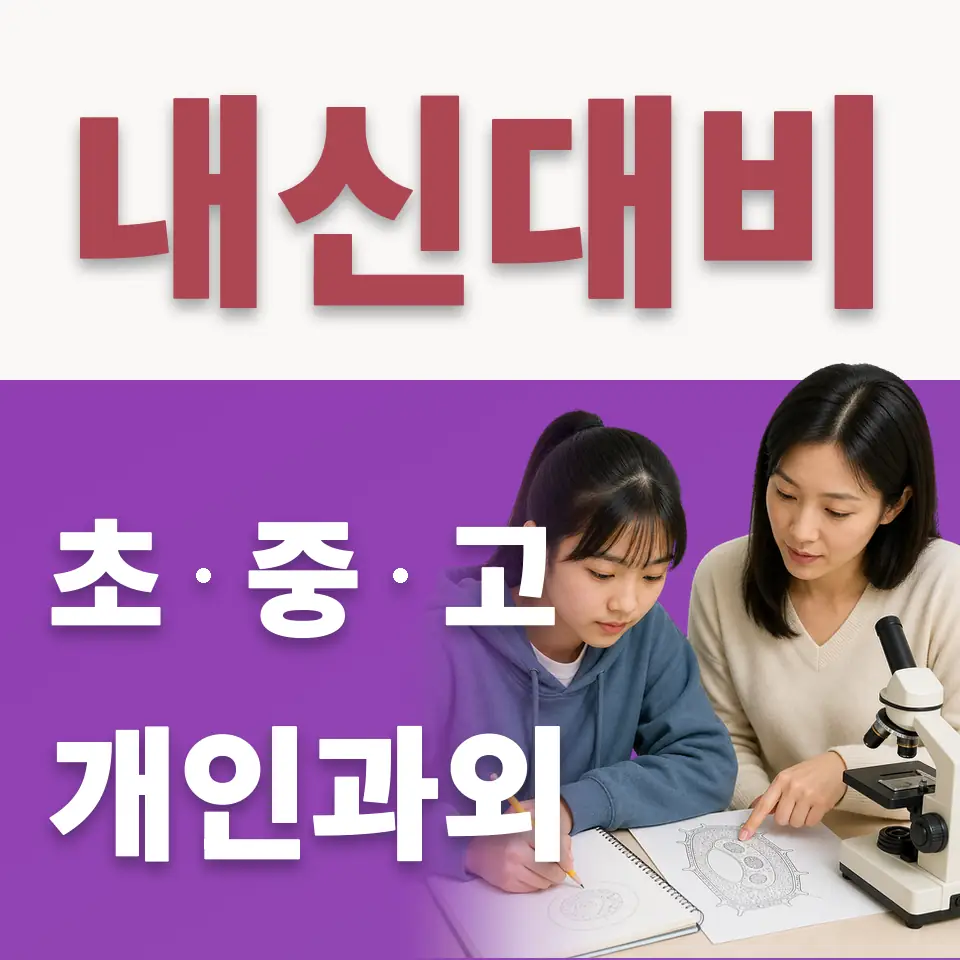 이태원동 초등 수학과외 학습 안내