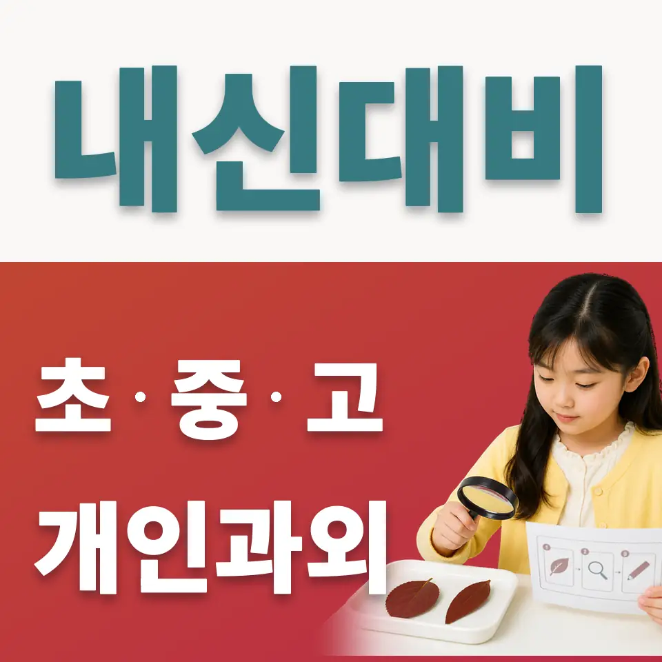 대림초 사회과외 학습 안내